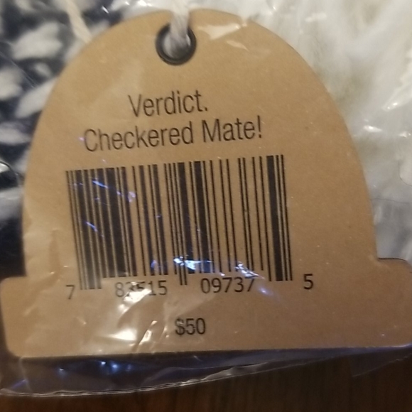 Checkered Mate hat NWT - Picture 2 of 7